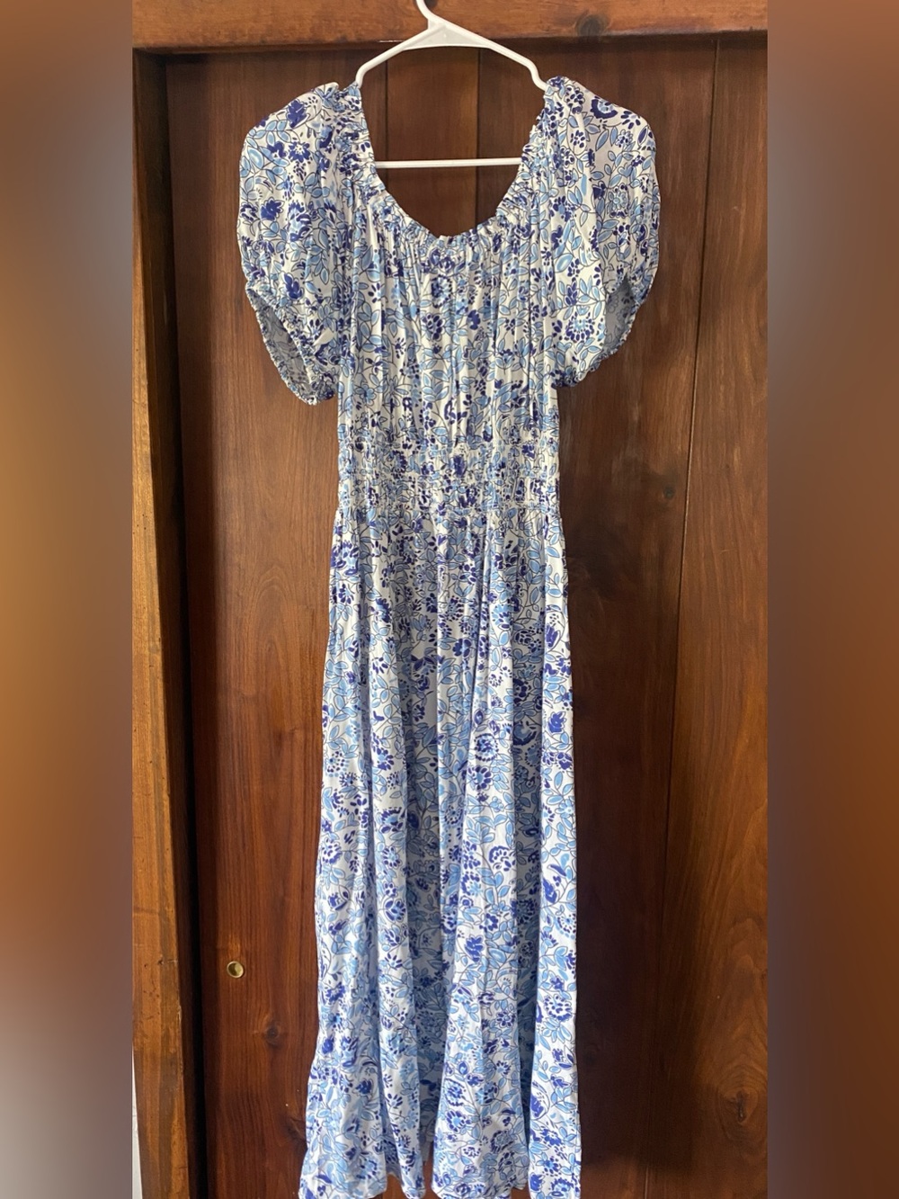 Gap Factory - Blue Floral Dress - Picture 3 of 5